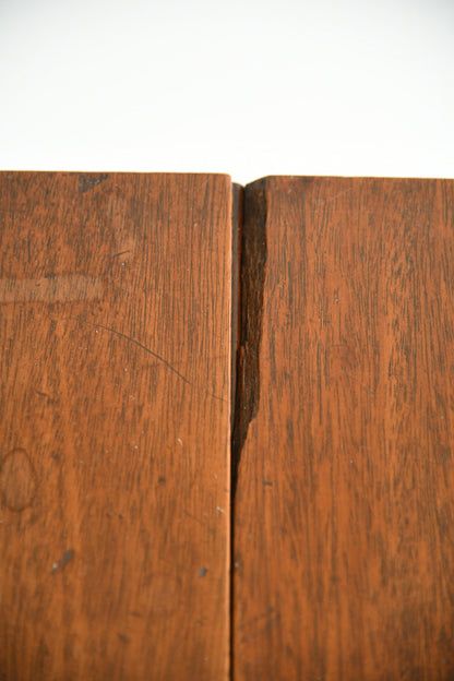19th Century Mahogany Drop Leaf Work Table