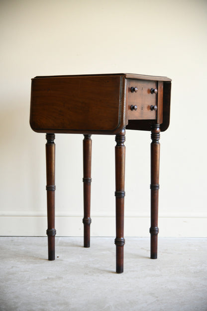 19th Century Mahogany Work Table