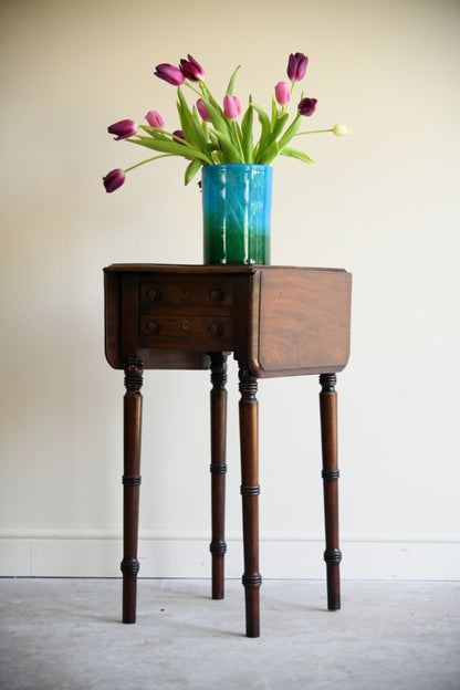 19th Century Mahogany Work Table