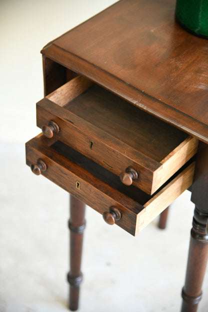 19th Century Mahogany Work Table