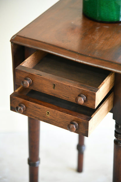 19th Century Mahogany Work Table