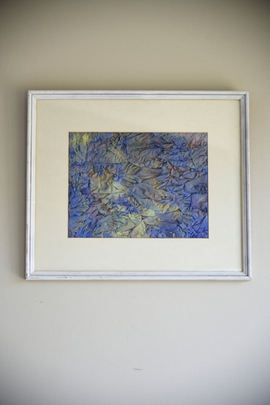 Framed Contemporary Textile Study