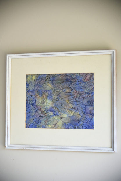 Framed Contemporary Textile Study