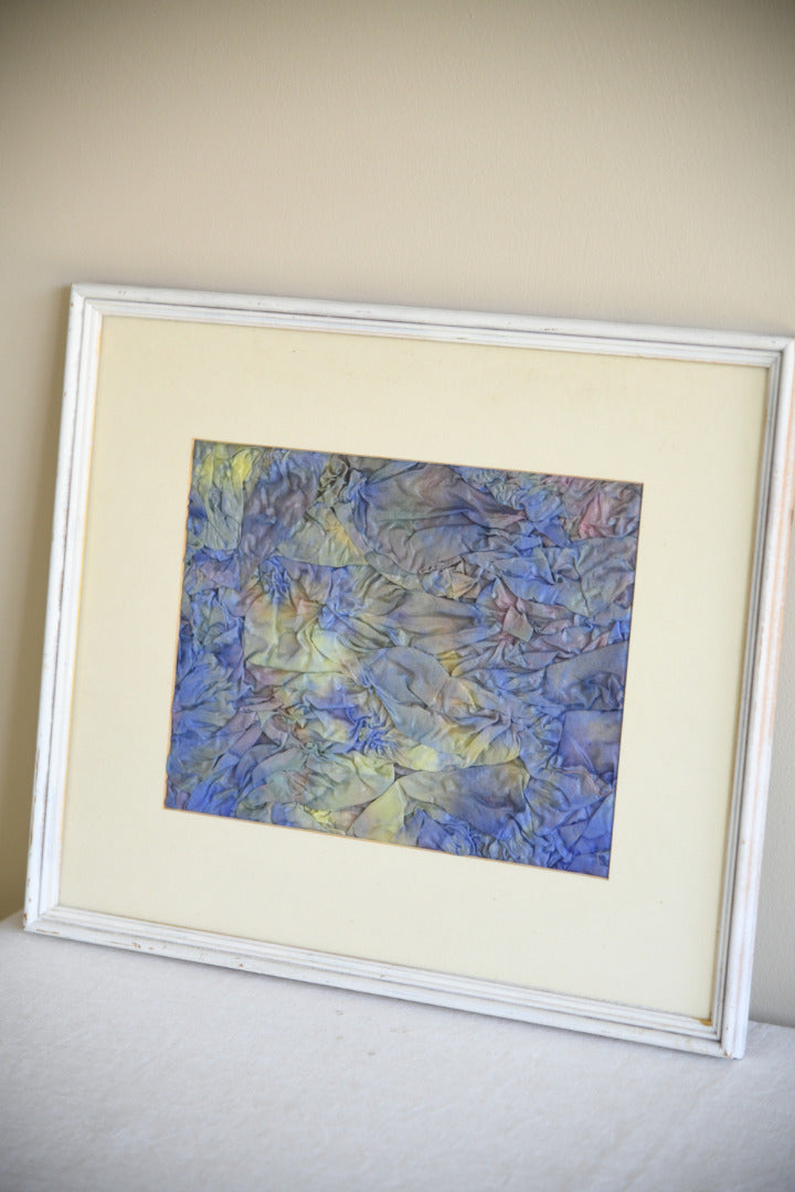 Framed Contemporary Textile Study
