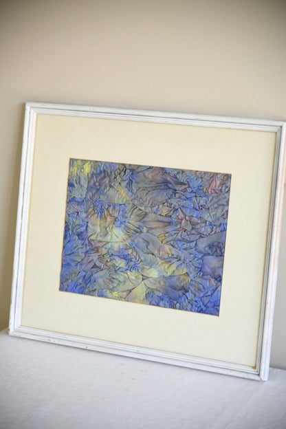 Framed Contemporary Textile Study