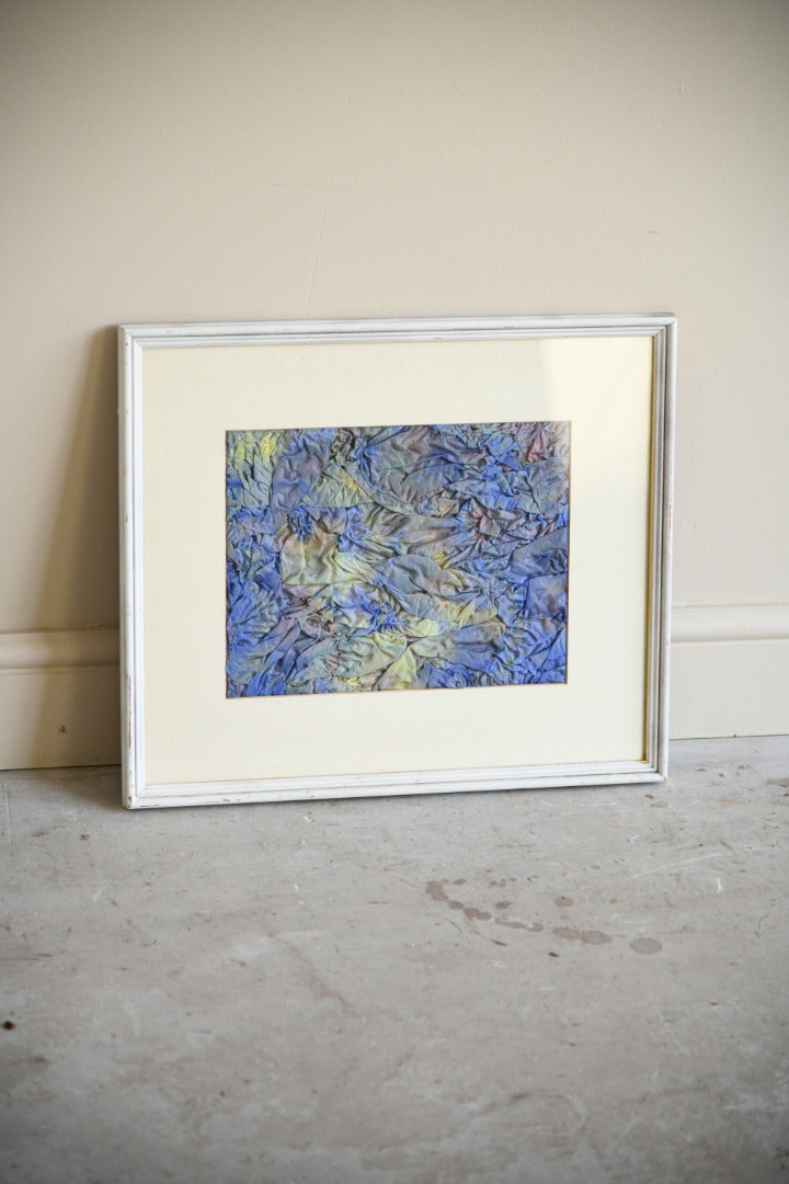 Framed Contemporary Textile Study