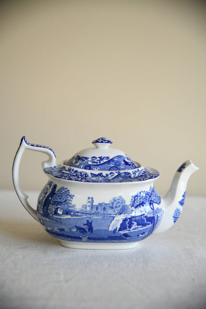 Spode Italian Blue & White Teapot