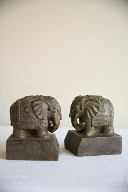 Elephant Bookends