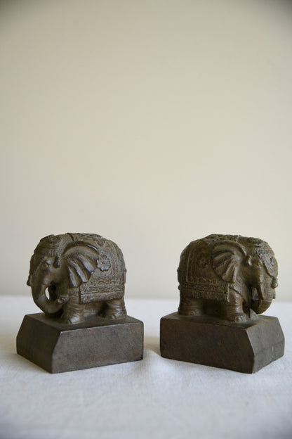 Elephant Bookends
