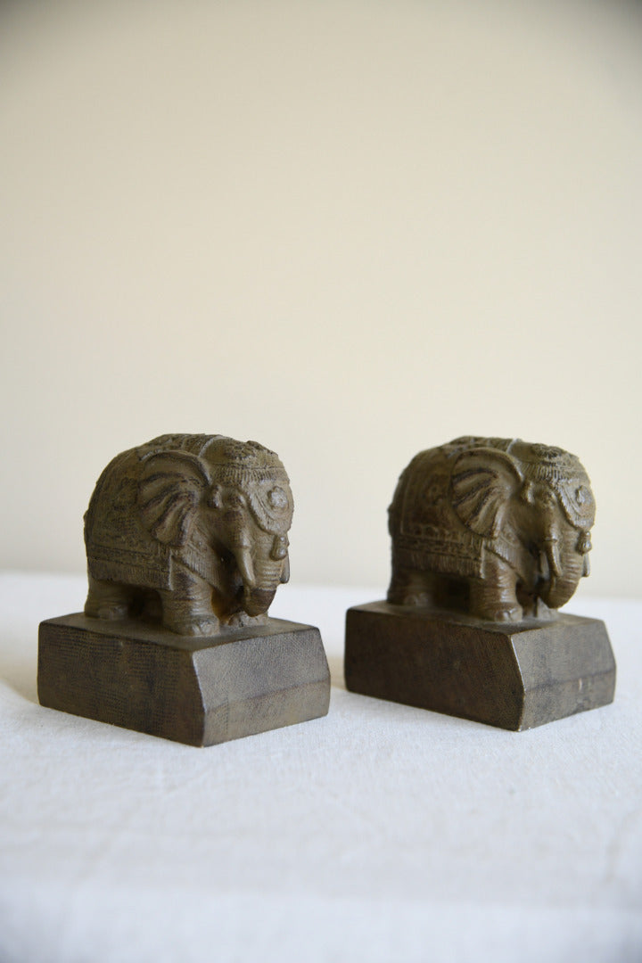 Elephant Bookends