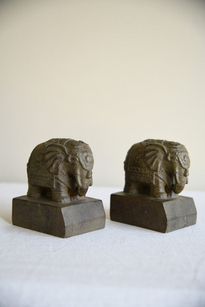 Elephant Bookends