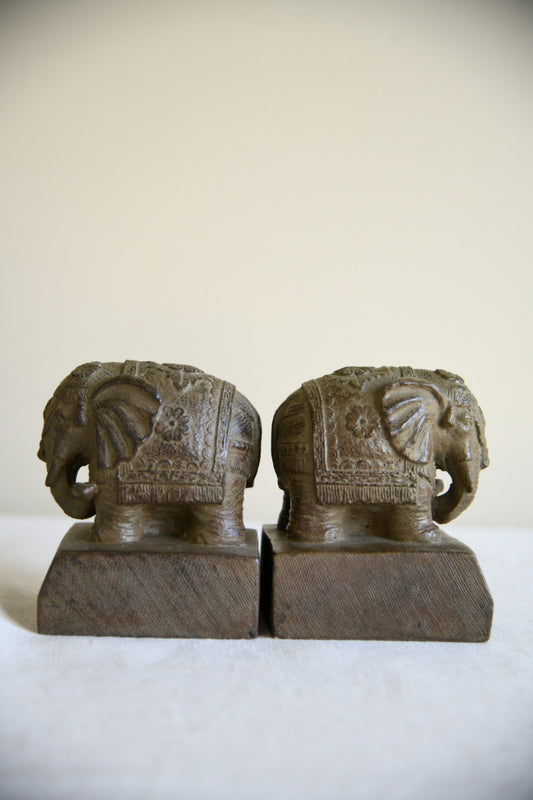 Elephant Bookends