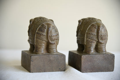 Elephant Bookends