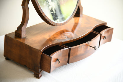 Georgian Mahogany Dressing Table Mirror