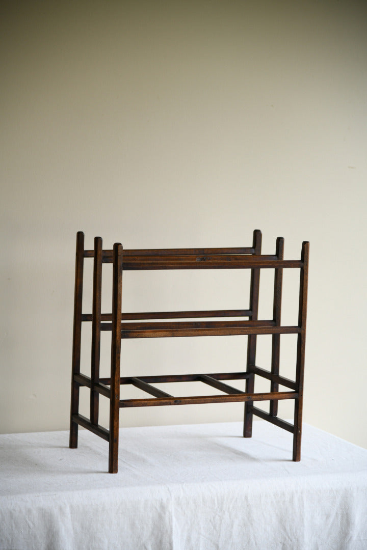 Oak Newpaper Rack