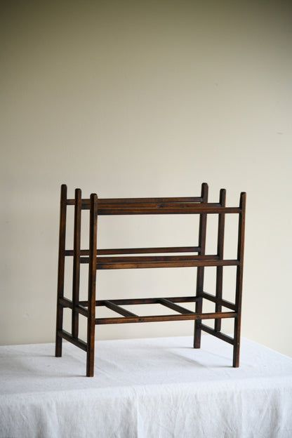 Oak Newpaper Rack