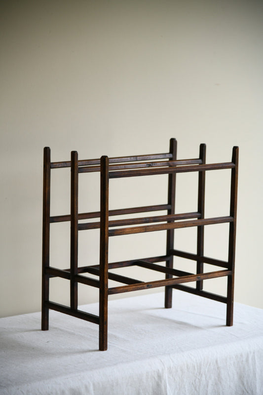 Oak Newpaper Rack