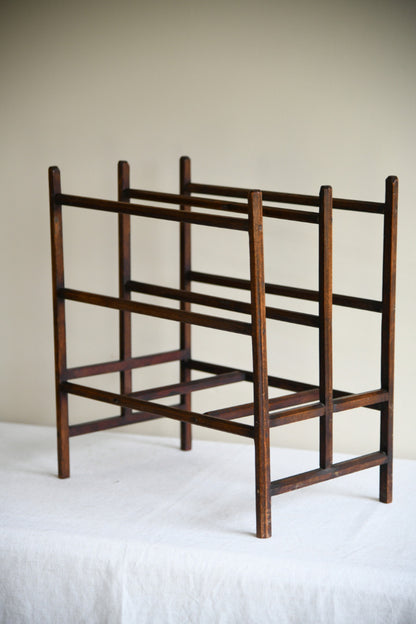Oak Newpaper Rack