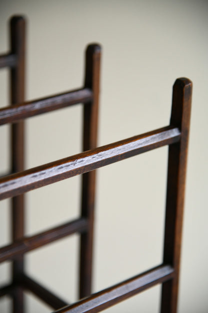 Oak Newpaper Rack
