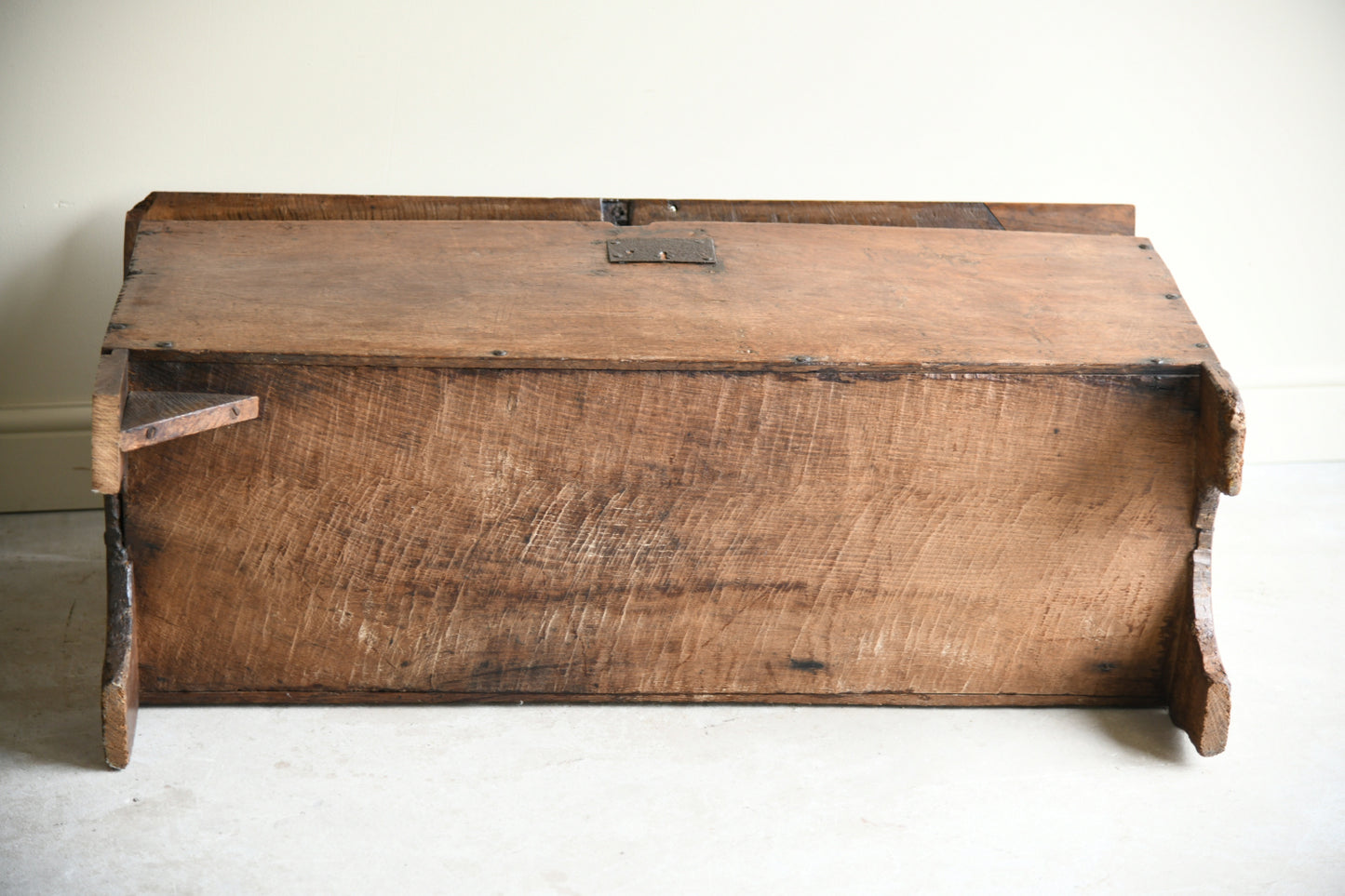 18th Century Six Plank Coffer