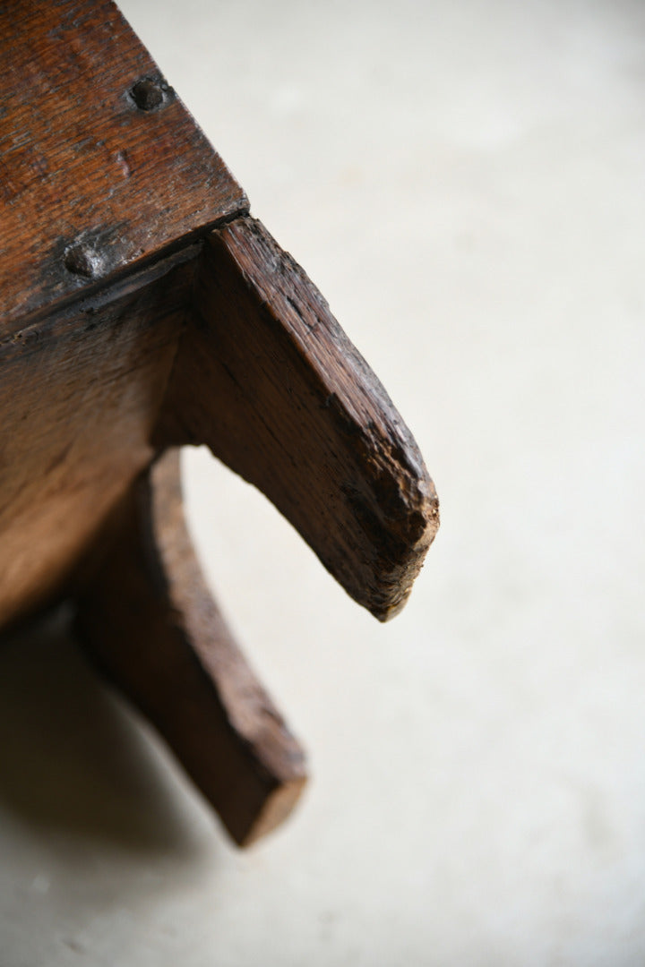 18th Century Six Plank Coffer