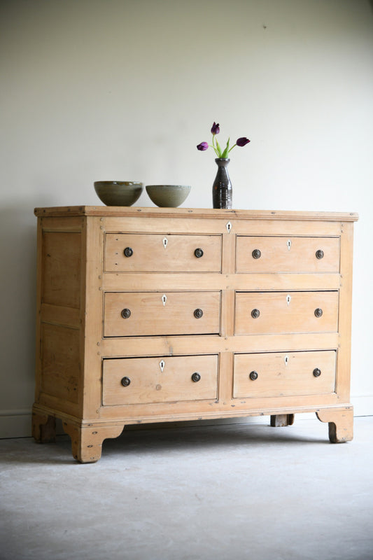 Antique Pine Mule Chest