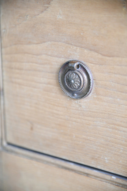 Antique Pine Mule Chest