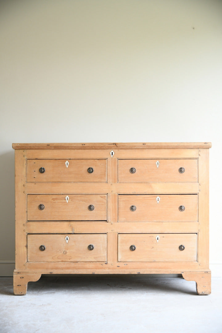 Antique Pine Mule Chest