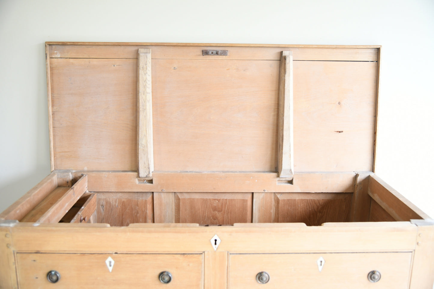Antique Pine Mule Chest