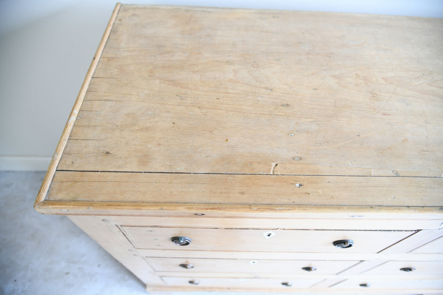 Antique Pine Mule Chest