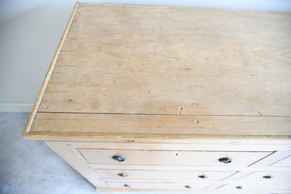 Antique Pine Mule Chest