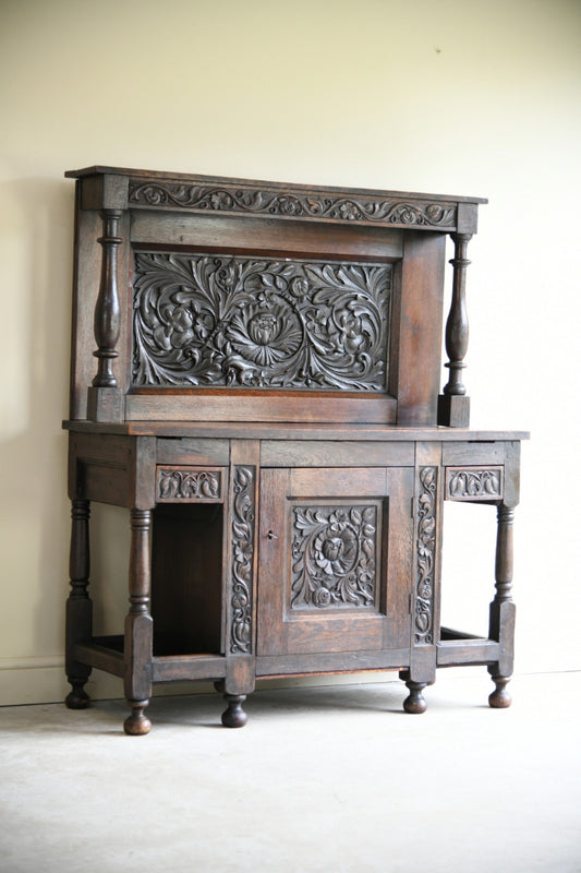 18th Century Rustic Oak Dresser
