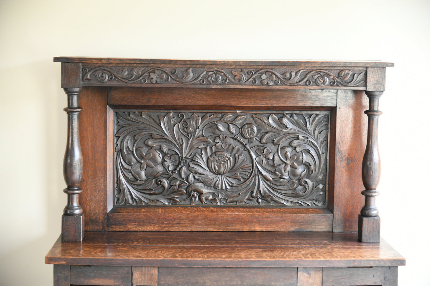 18th Century Rustic Oak Dresser