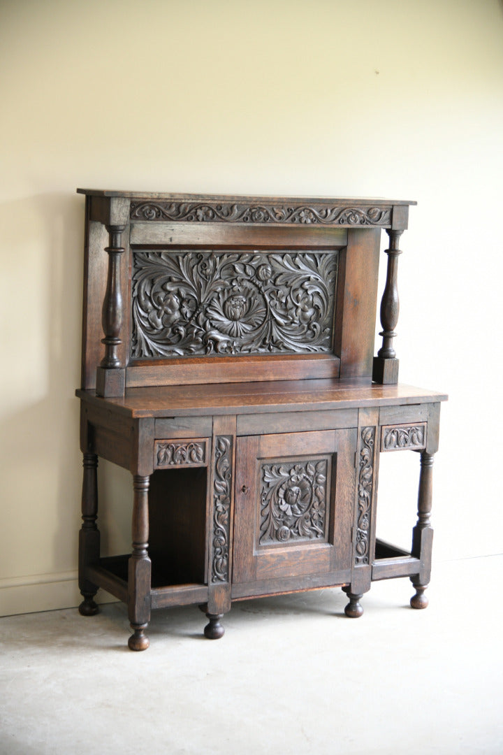 18th Century Rustic Oak Dresser