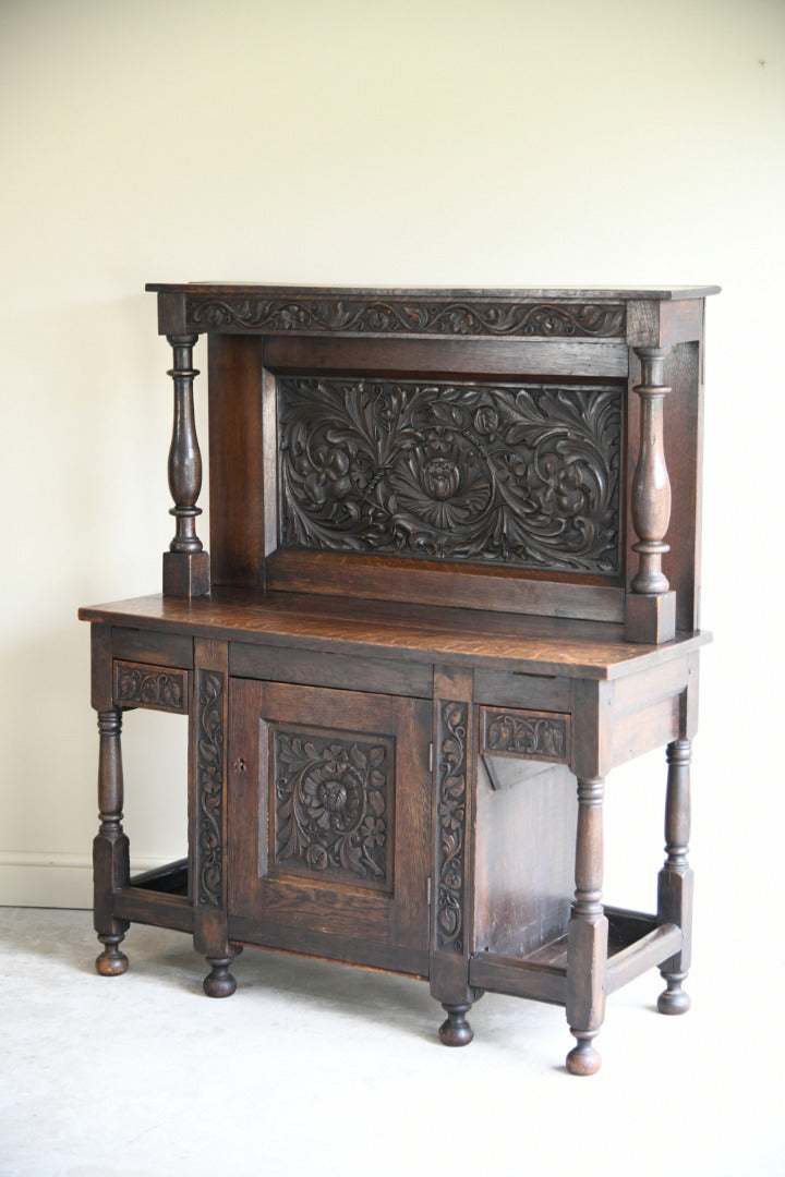 18th Century Rustic Oak Dresser