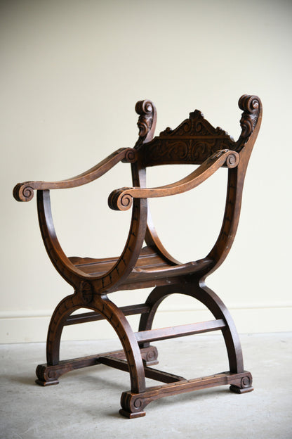 Savonarola Style Chair