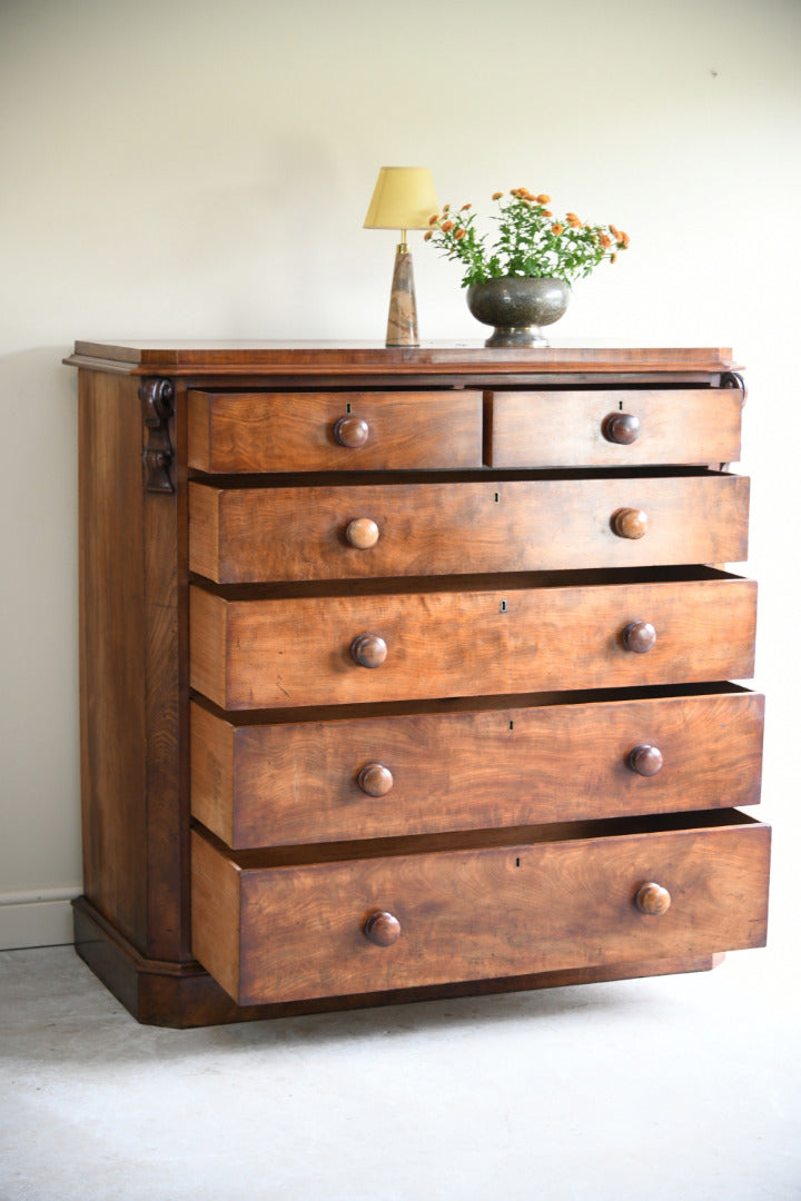 Antique Large Mahogany Chest of Drawers