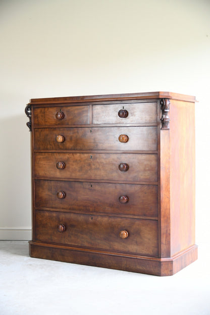 Antique Large Mahogany Chest of Drawers
