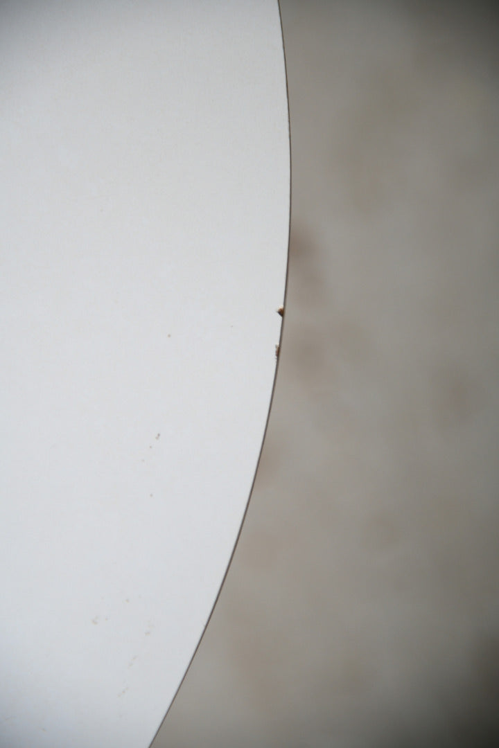Retro Round Formica Coffee Table