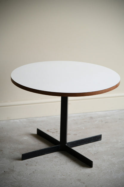 Retro Round Formica Coffee Table