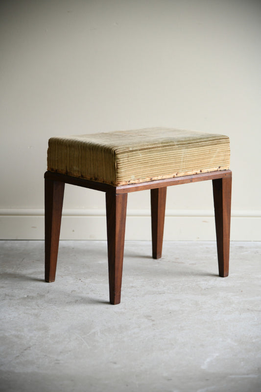 Teak Music Stool