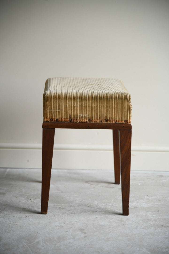 Teak Music Stool