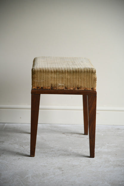 Teak Music Stool