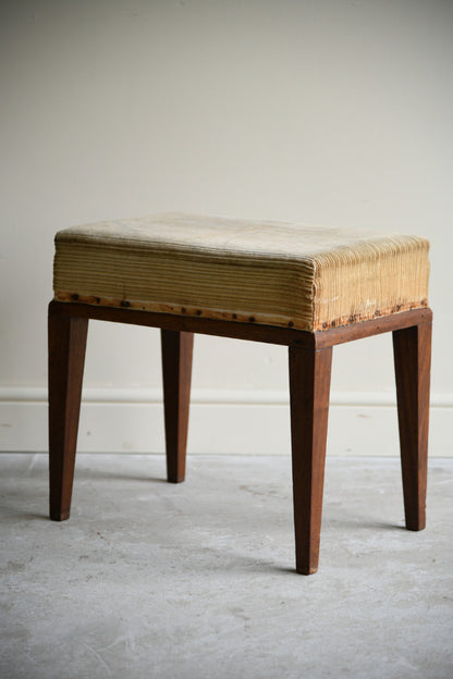 Teak Music Stool