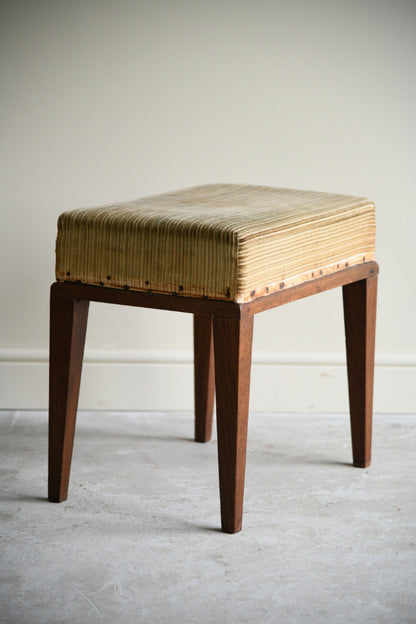 Teak Music Stool