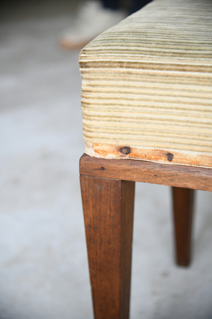 Teak Music Stool
