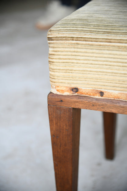 Teak Music Stool