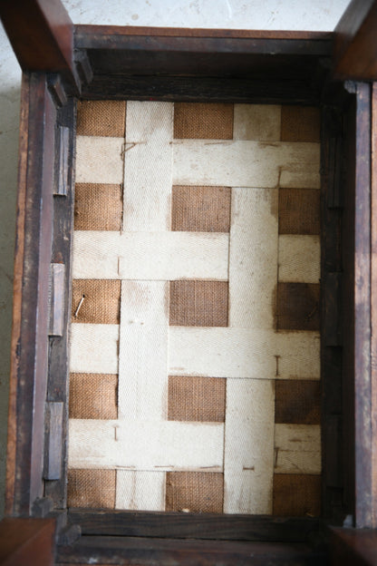 Teak Music Stool