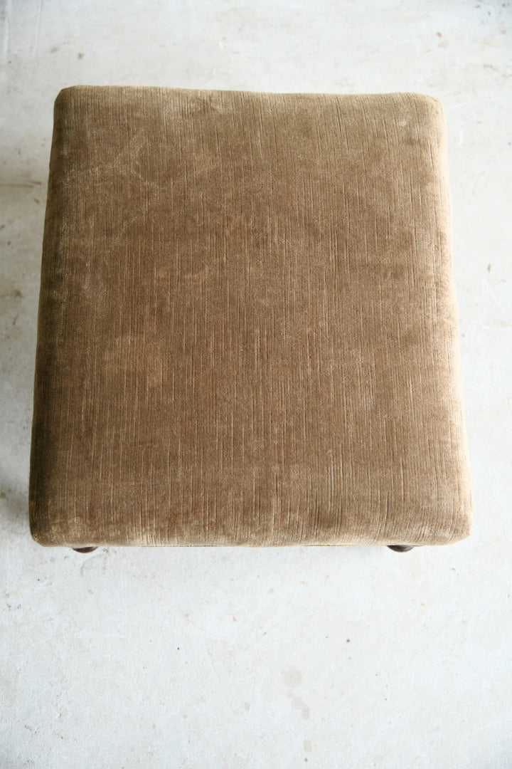 Square Upholstered Footstool