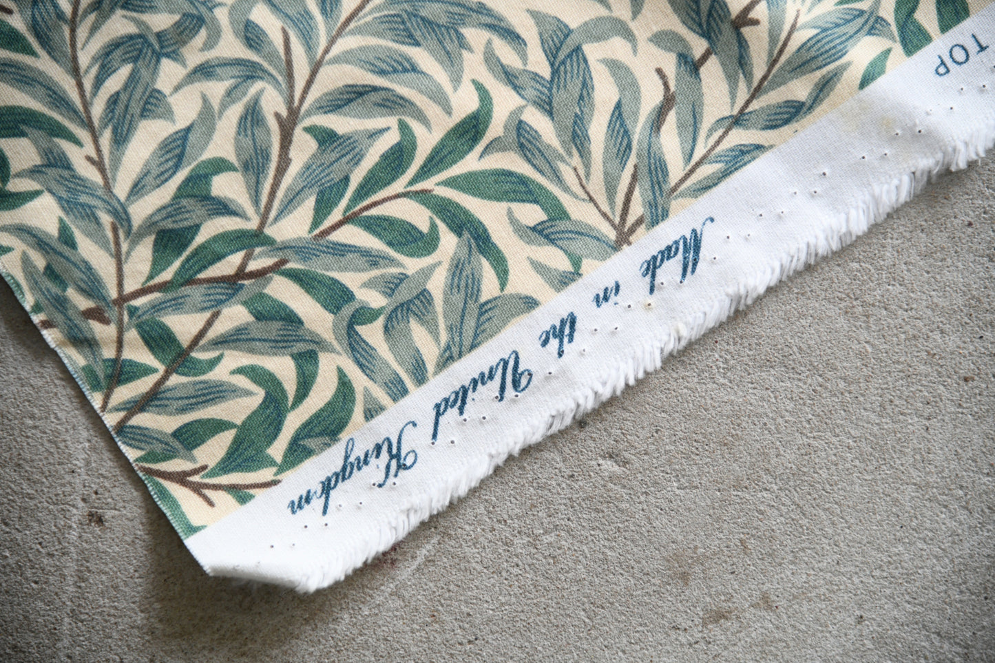 William Morris Willow Bough Fabric